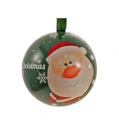 Glob de brad metalic verde cu model...