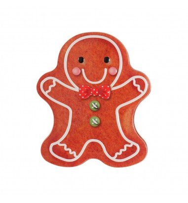 Cutie metalică cu formă de omuleț...