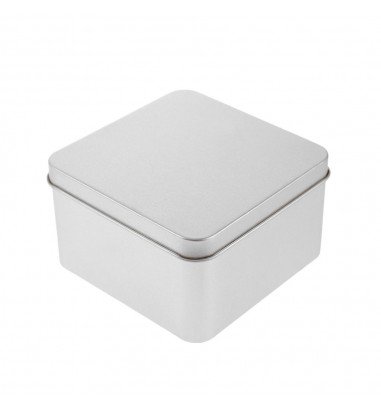 Cutie metalică pătrată MICĂ 7x7x4