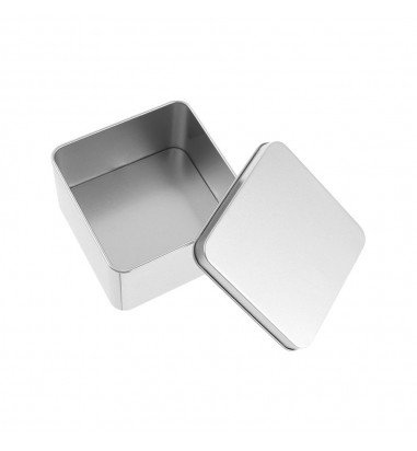 Cutie metalică pătrată MEDIE 9x9x5
