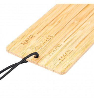 Etichete identificare bagaj din lemn