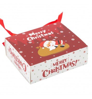 Cutie de Crăciun cu sertar și fundă...