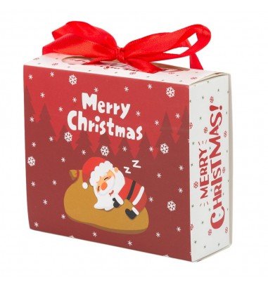 Cutie de Crăciun cu sertar și fundă...