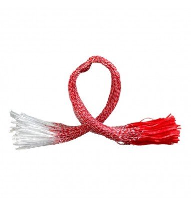 Șnur mărtișor subțire 38cm (set 100 buc)