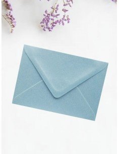 Plic albastru pastel sidef I8