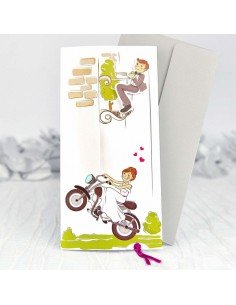 Invitatie de nunta motor 39132