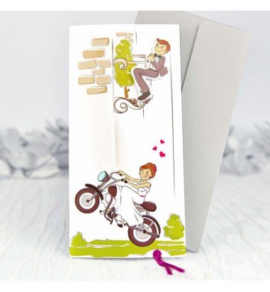 Invitatie de nunta motor 39132
