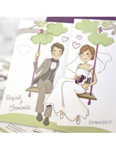 Invitatie de nunta 39124