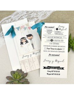 Invitatie de nunta comic 39631