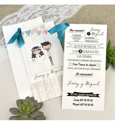 Invitatie de nunta comic 39631