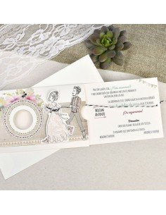 Invitatie de nunta comic 39634