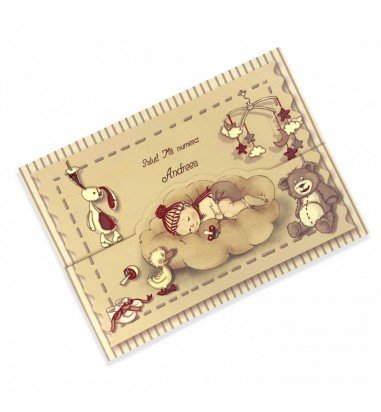 Invitatie de botez baby