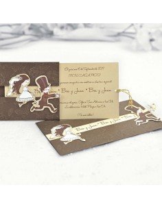 Invitatie de nunta comic 32802