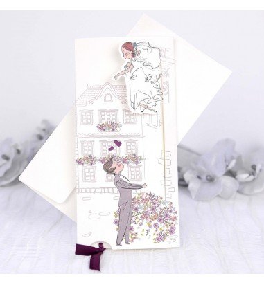 Invitatie de nunta comic 39230