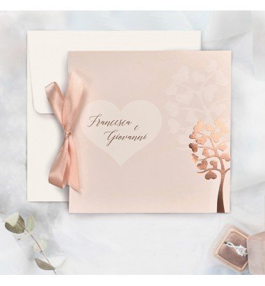 Invitatie de nunta copac 39747