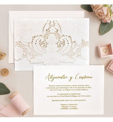 Invitatie de nunta gravura 39750