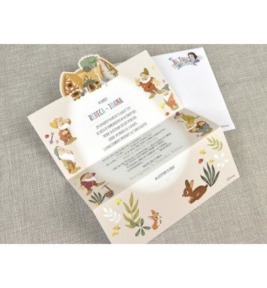 Invitatie de botez Alba ca zapada 15704