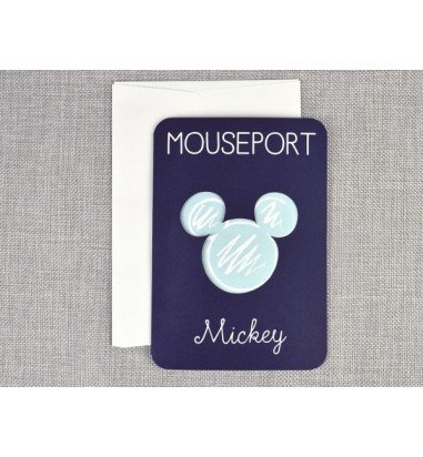 Invitatie de botez pasaport Mickey 15705