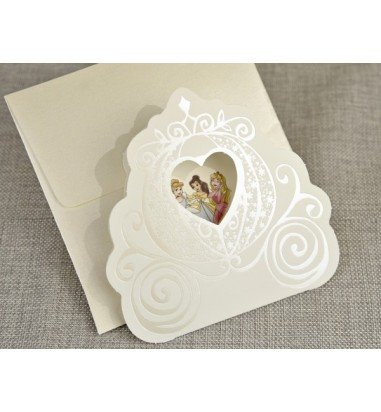 Invitatie de botez Princess 15730