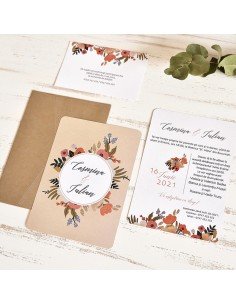 Invitatie de nunta ECO 39785