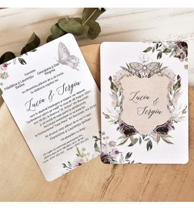 Invitatie de nunta ECO 39789
