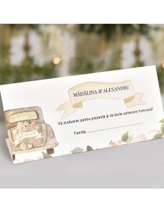 Plic de bani nunta 5727