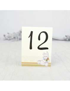 Numar de masa botez 1207