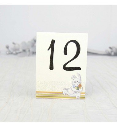 Numar de masa botez 1207