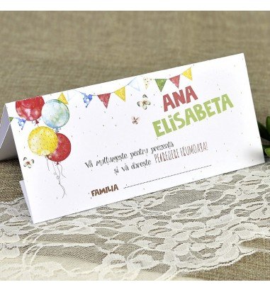 Plic de bani botez 7607