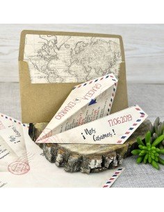 Invitatie de nunta avion 39333