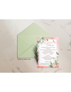Invitatie de nunta ROSES