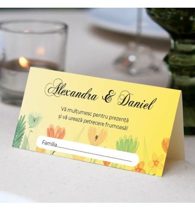 Plic pentru bani de nunta flori 90017