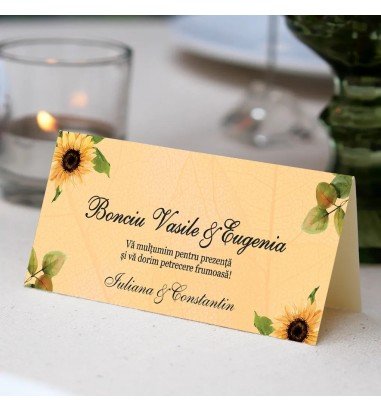 Plic pentru bani sunflower 90012