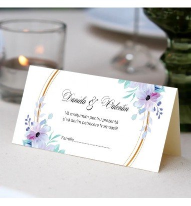 Plic pentru bani purple & gold 90011