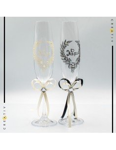 Pahare de sampanie pentru...