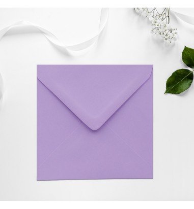 Plic patrat Mov pastel 155 x 155 mm