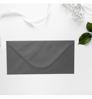 Plic DL Gri inchis 110 x 220 mm