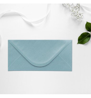 Plic DL Albastru sidefat 110 x 220 mm
