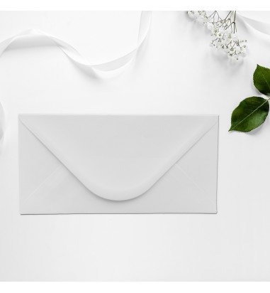 Plic DL Alb 110 x 220 mm