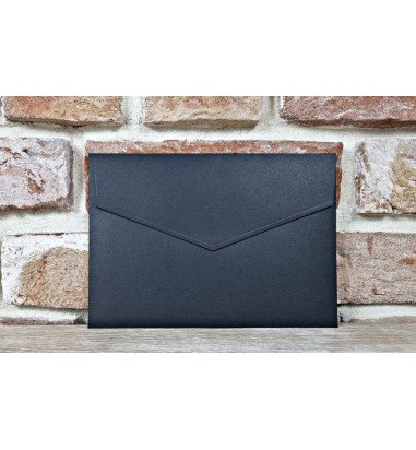 Plic negru 14x20 cm Z9234
