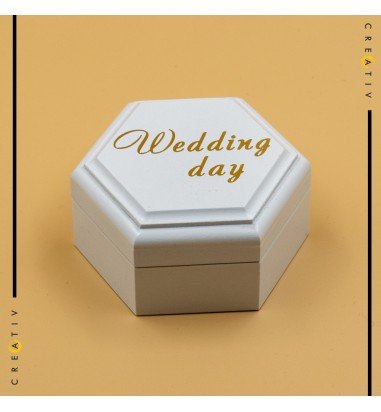 Cutie pentru verighete hexagonala...