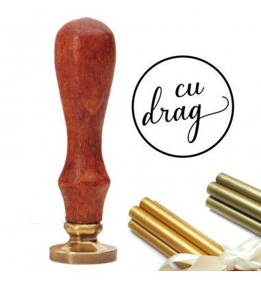 Sigiliu de ceara Cu drag