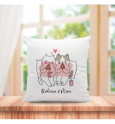 Perna personalizata pisicute