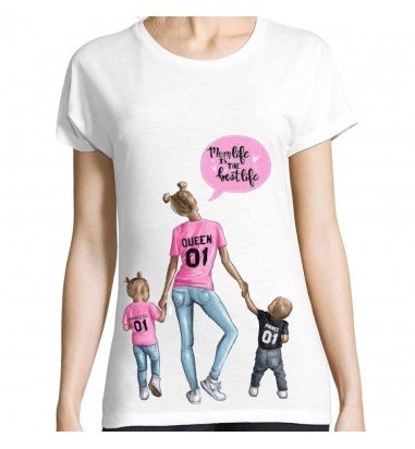 Tricou personalizat Mom & child
