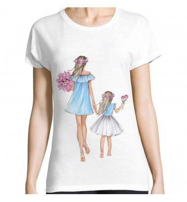 Tricou personalizat Mama & Fiica II