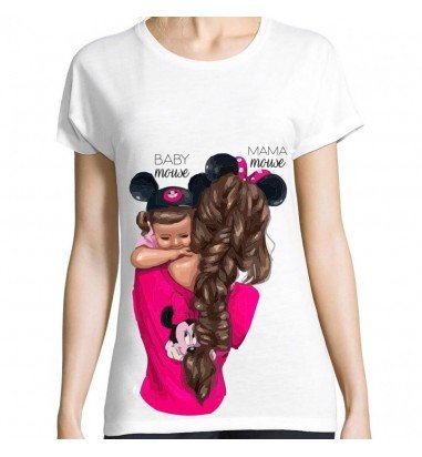 Tricou personalizat MOM & BABY mouse II