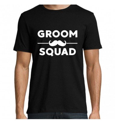 Tricou personalizat GROOM SQUAD