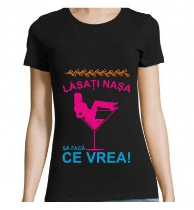 Tricou personalizat Lasati nasa!