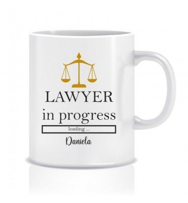Cana personalizata LAWYER