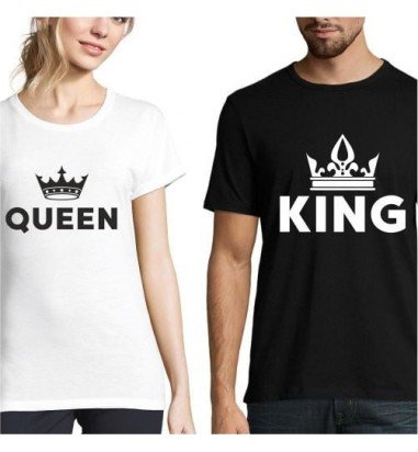 Set de tricouri personalizate King &...